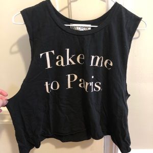 Wildfox take me to Paris tank